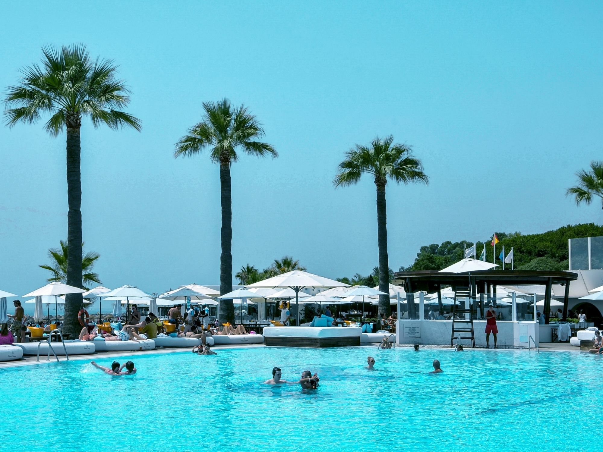 Monteros Beach Flat Marbella Bagian luar foto